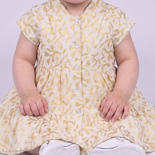 Mustard-yellow Frock