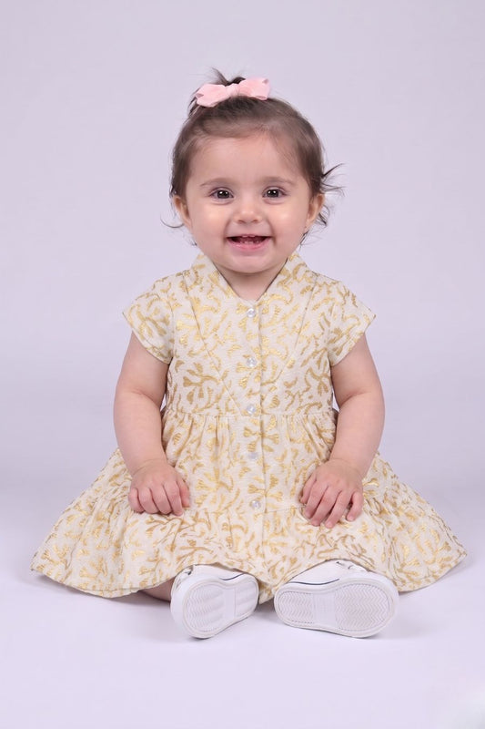 Mustard-yellow Frock