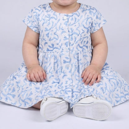 Muted Light Blue Frock