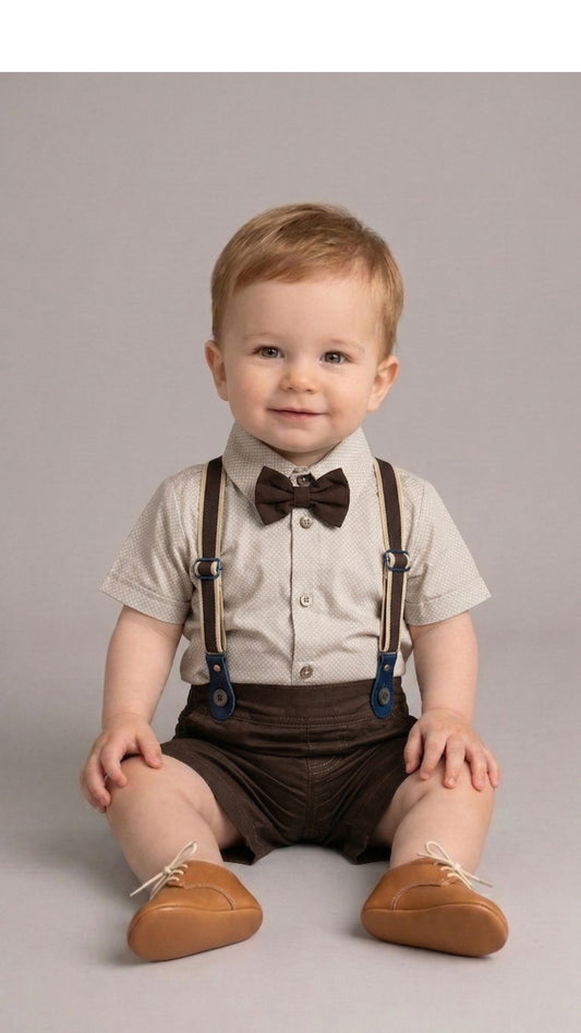 Baba Suit-stylish Suspenders With Adjustable  Fit