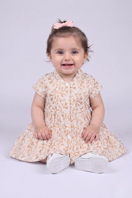 Sandy Brown-frock