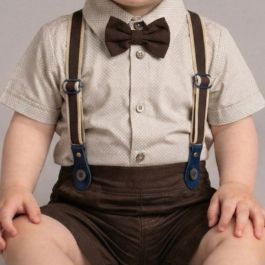Baba Suit-stylish Suspenders With Adjustable  Fit