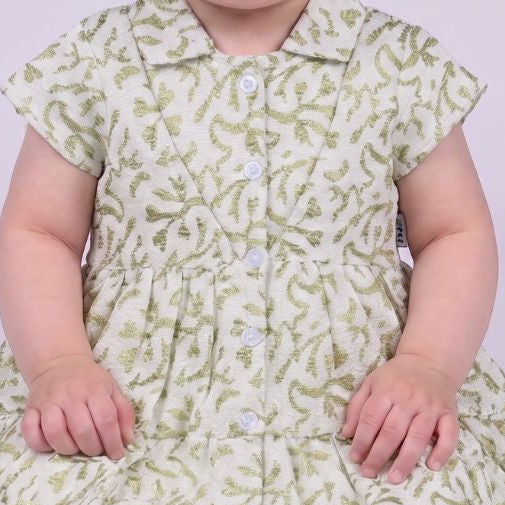 Short-sleeve Toddler Dress For Newborn Girls